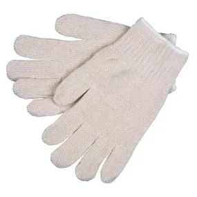 9506M MCR Safety Heavy Weight Gloves, Medium, Cotton Polyester Blend, Natural