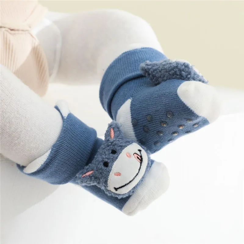 Baby / Toddler 3D Cartoon Animal Winter Warm Floor Socks