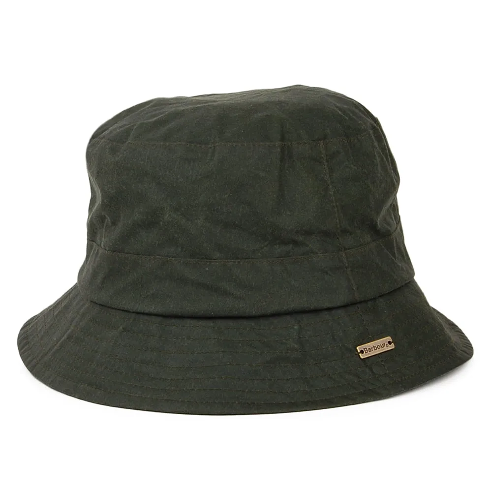 Barbour Hats Lightweight Cotton Bucket Hat - Olive