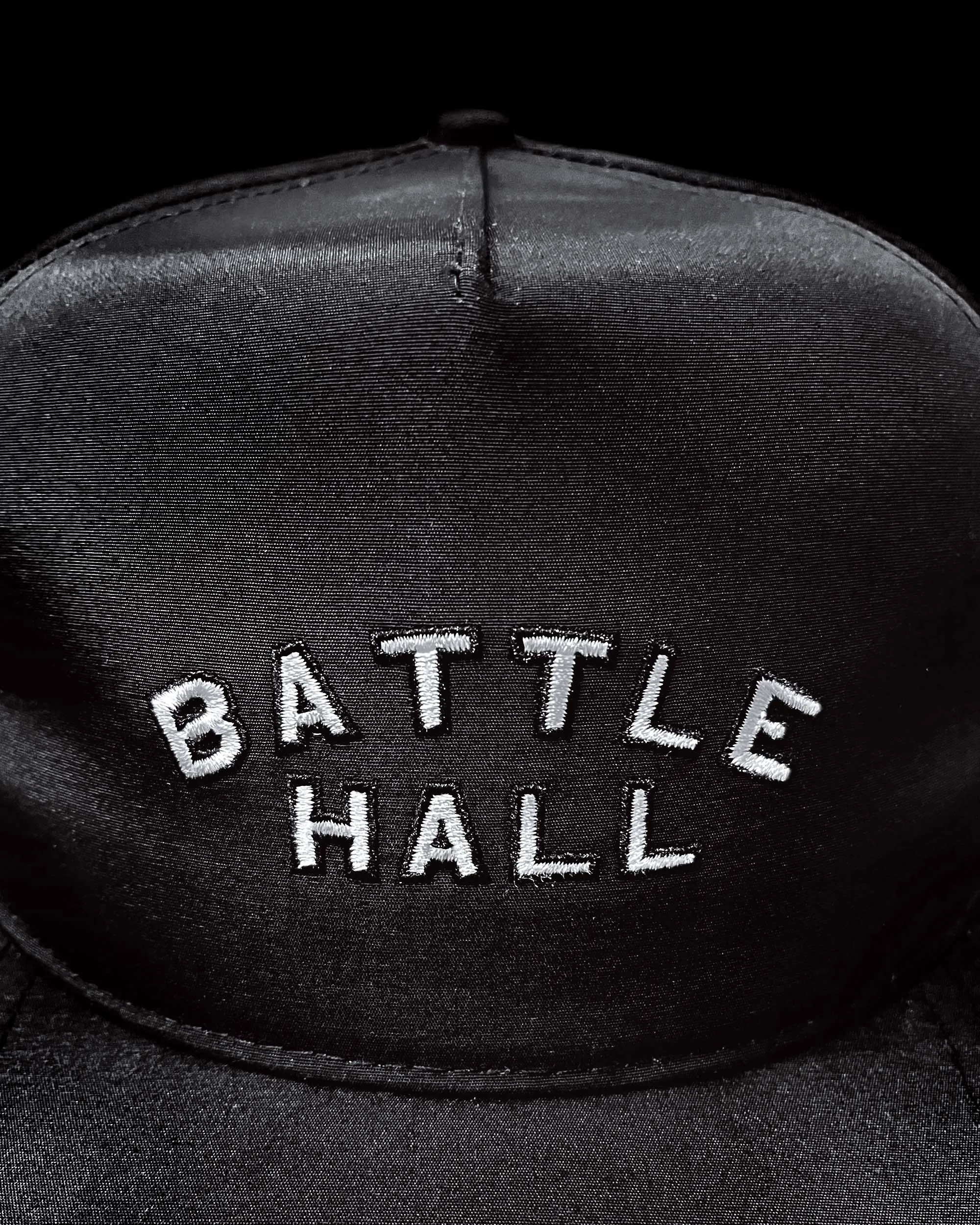 BATTLE HALL LIGHTWEIGHT SNAPBACK (BLACK)