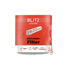 Blitz 40 Pack of  9mm Pipe Filters