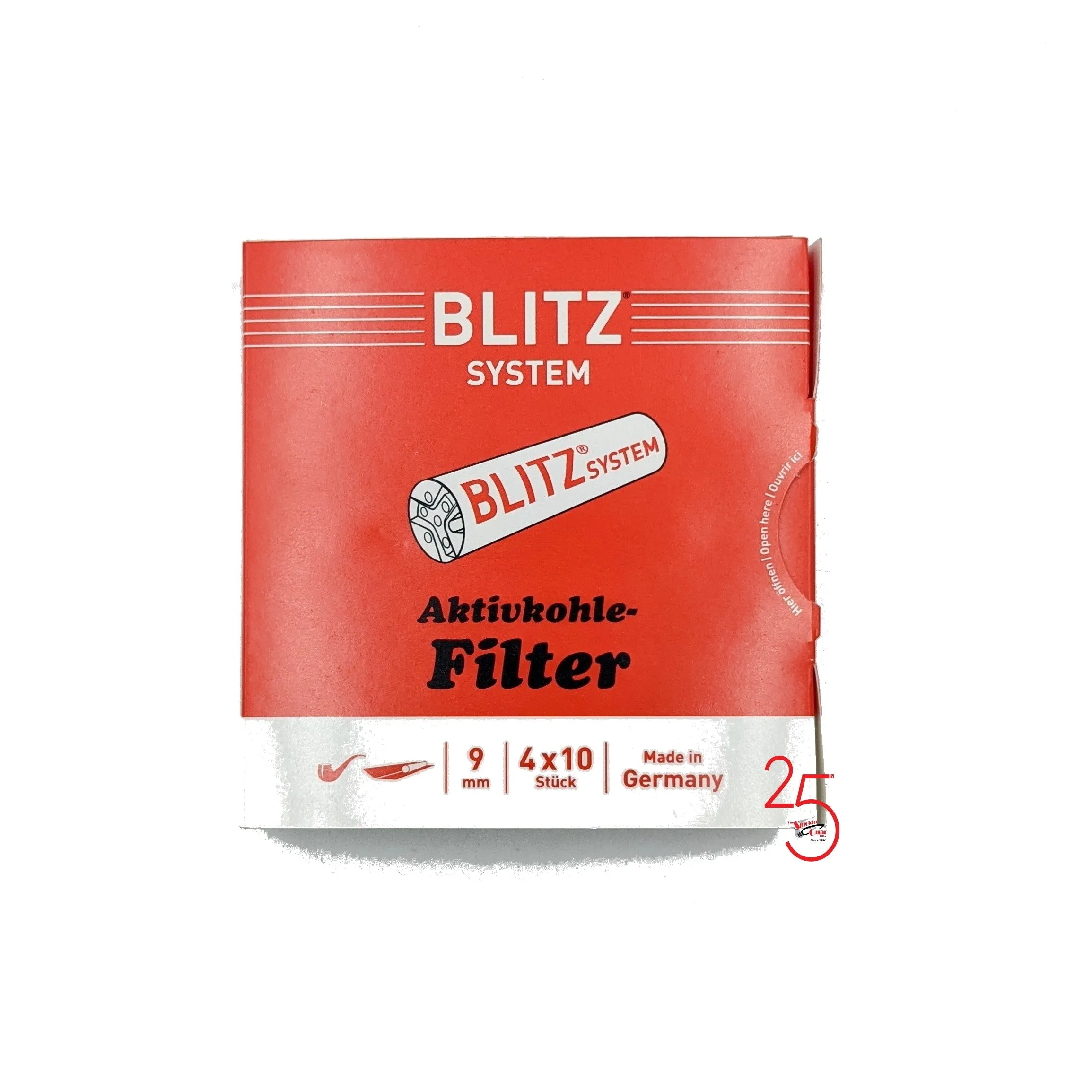 Blitz 40 Pack of  9mm Pipe Filters