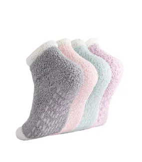 Breslatte Non Slip Socks Hospital Socks with Grips for Women Grip Socks for Women Fluffy Socks with Grips for Women Slipper Socks Gripper Socks