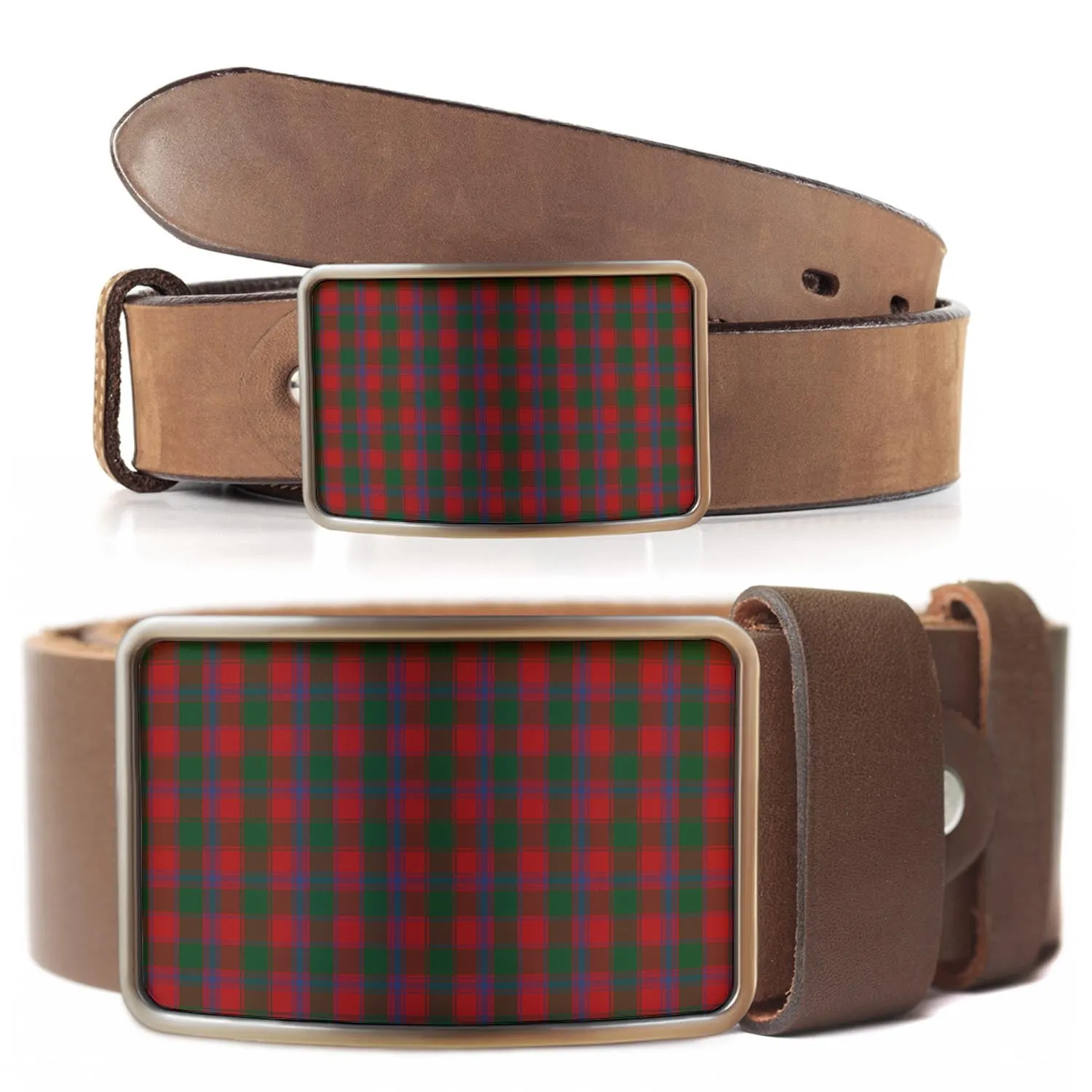 Bruce Old Tartan Belt Buckles