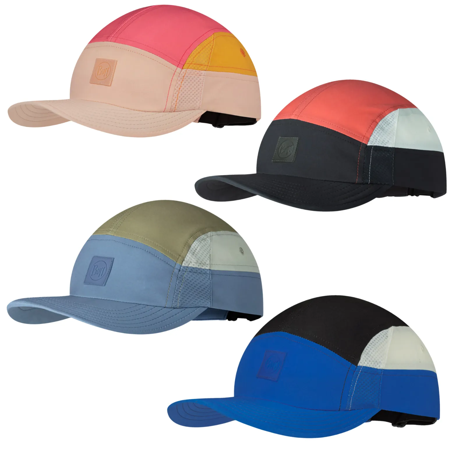 Buff Unisex 5 Panel Go UPF 50 Running Cap