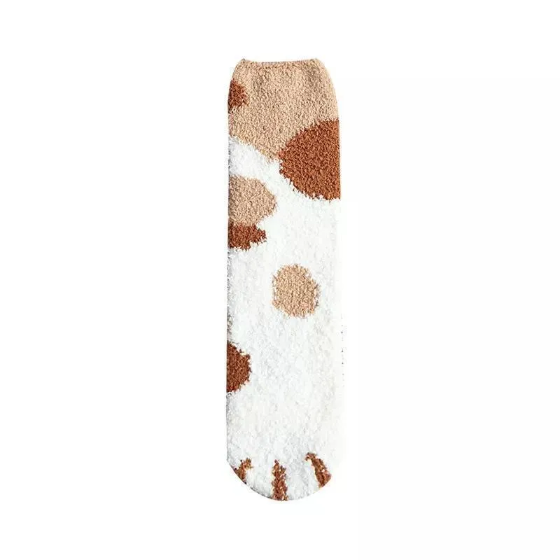 Cat Claws Cute Thick Warm Sleep Floor Socks