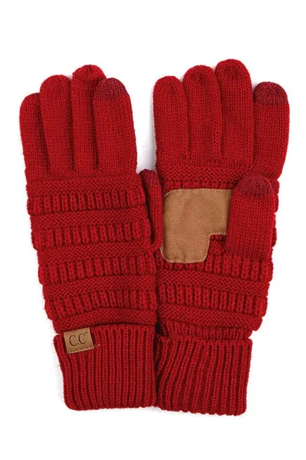 C.C. Beanies Knitted Gloves