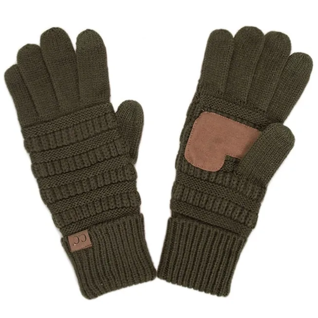 C.C. Beanies Knitted Gloves