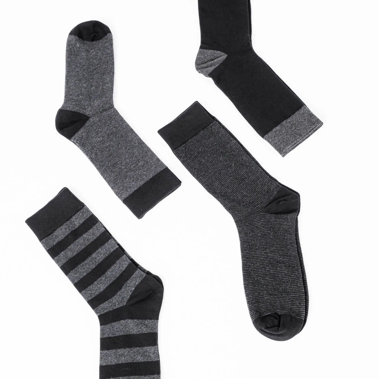 Classic Black Dress Socks