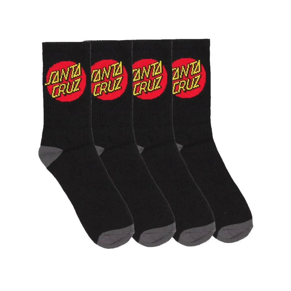 Classic Dot Crew Socks