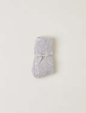 Cozychic Heathered Socks - Stone / White