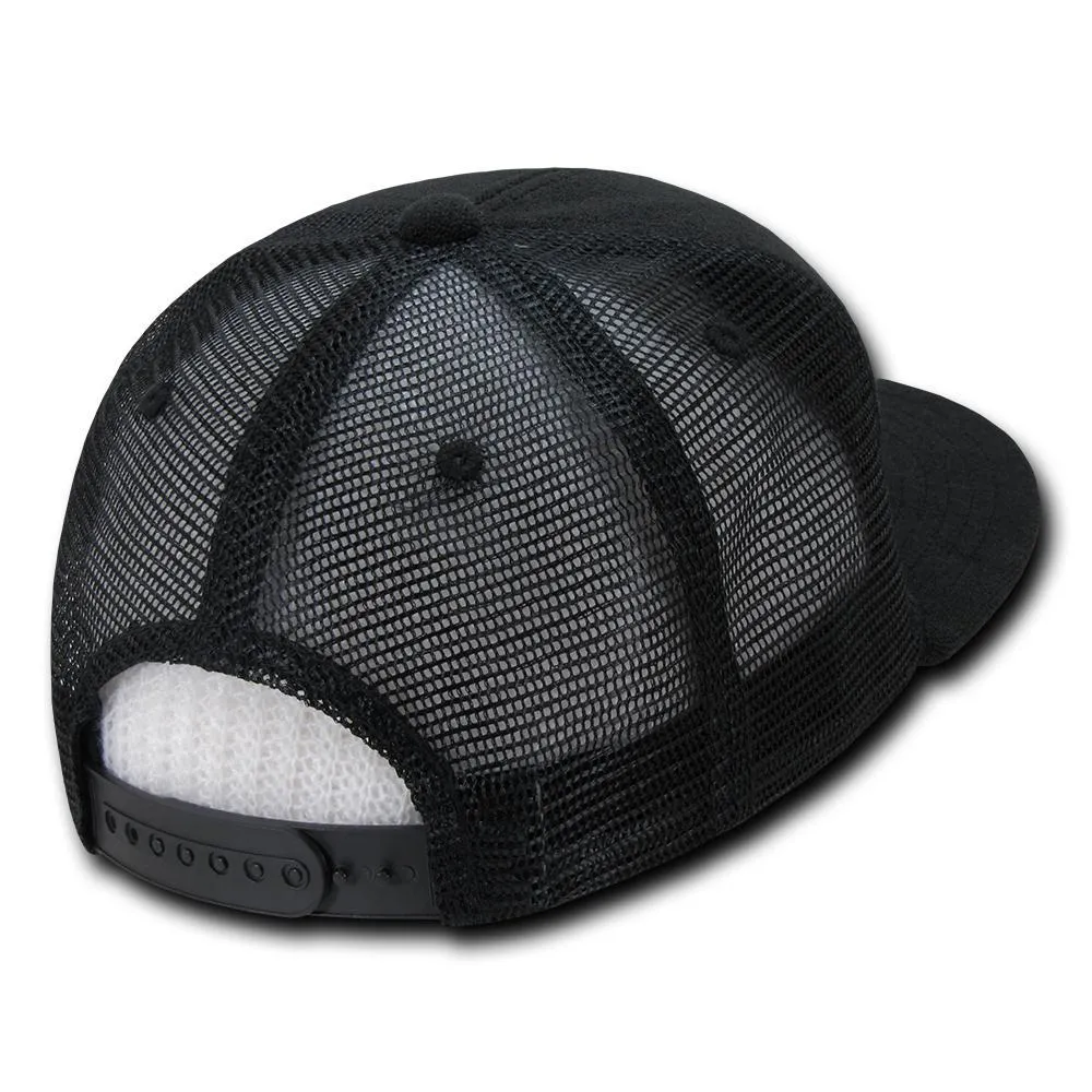 Decky 1081 Terry Trucker Flat Bill Snapback Hat