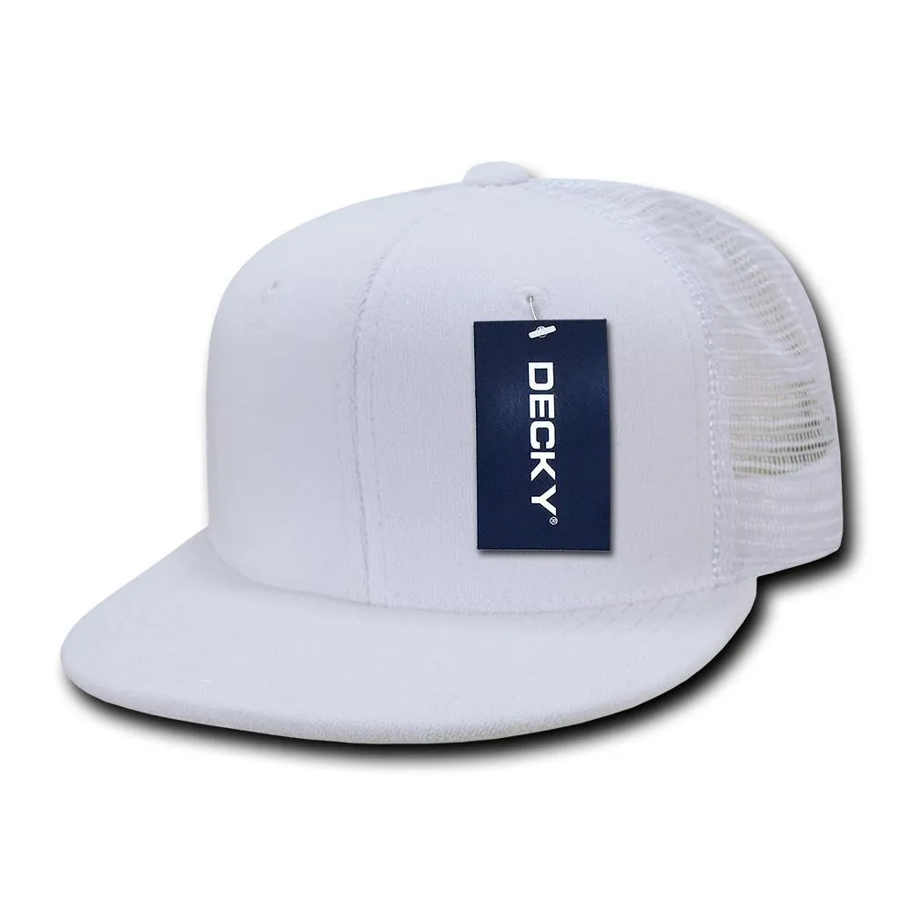 Decky 1081 Terry Trucker Flat Bill Snapback Hat