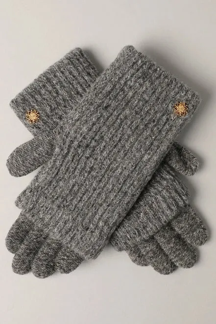 Double Layer Knit Gloves & Sherpa Mittens