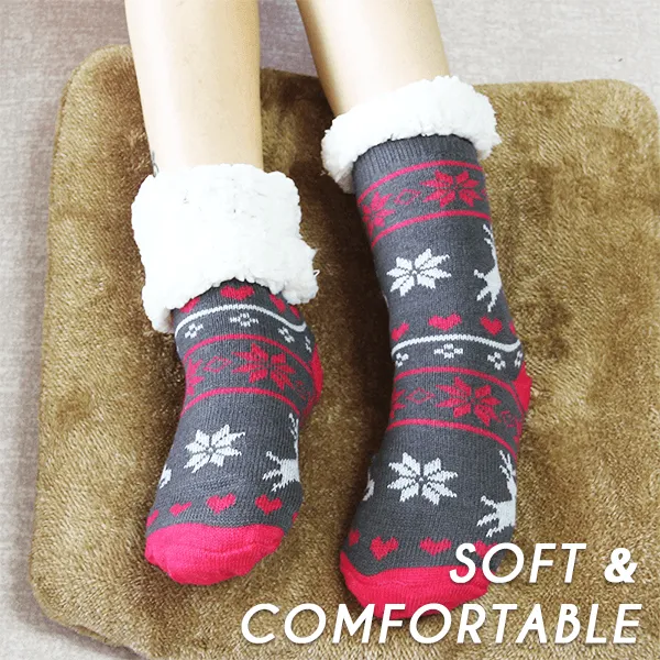 Extra-warm Fleece Indoor Socks