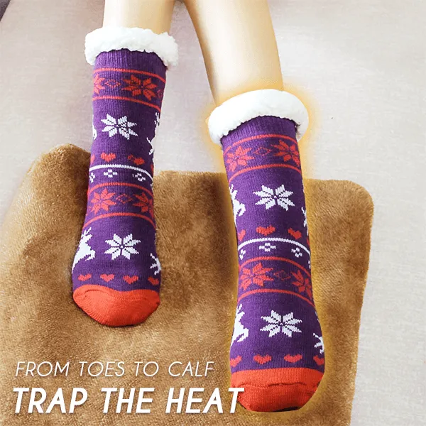 Extra-warm Fleece Indoor Socks