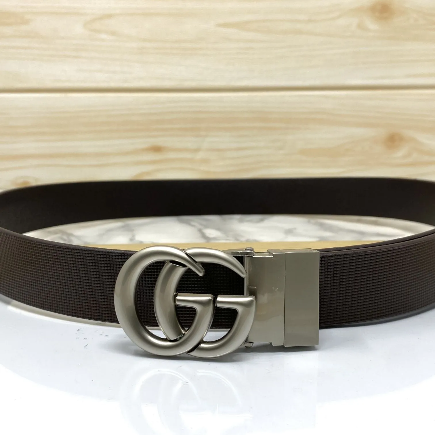 Formal and Casual GG Leather Strap Belt-JonasParamount