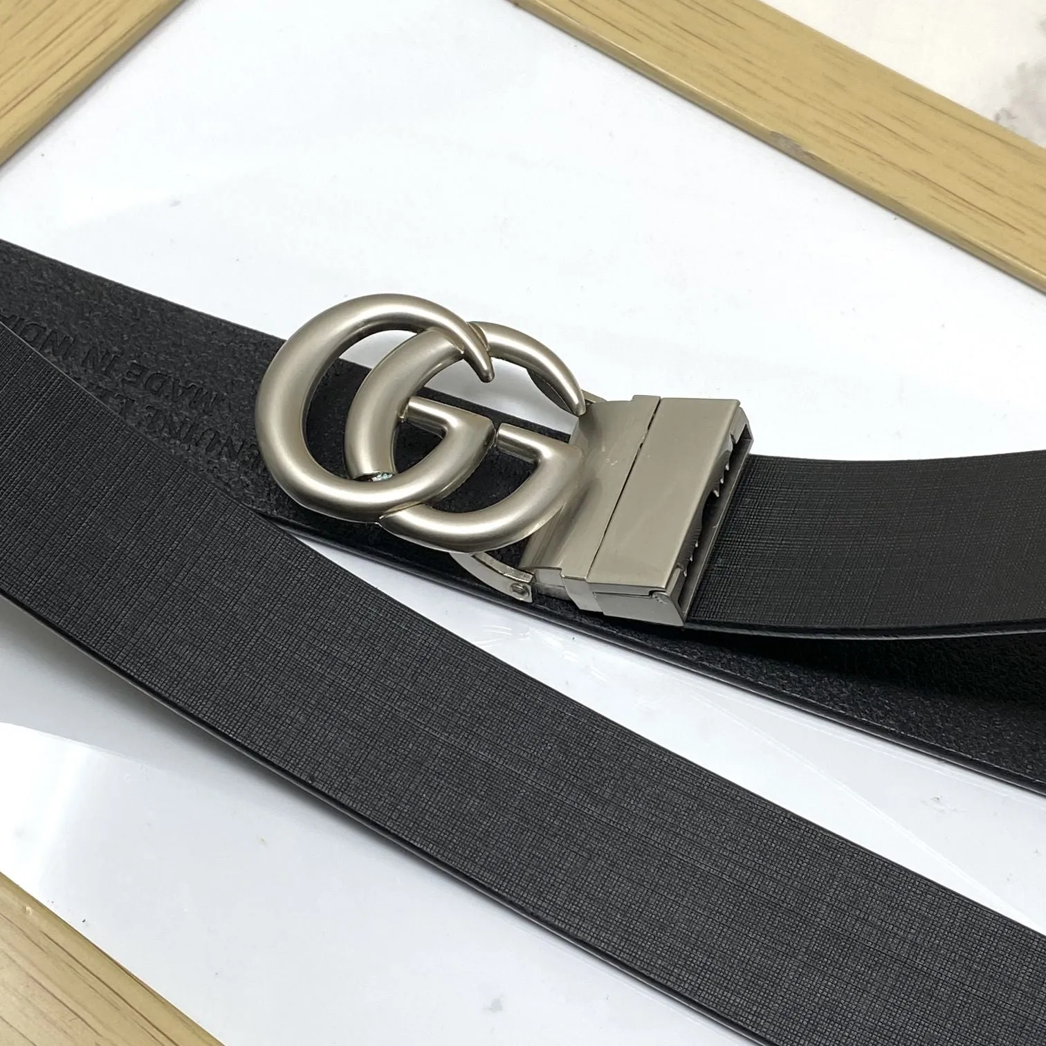 Formal and Casual GG Leather Strap Belt-JonasParamount