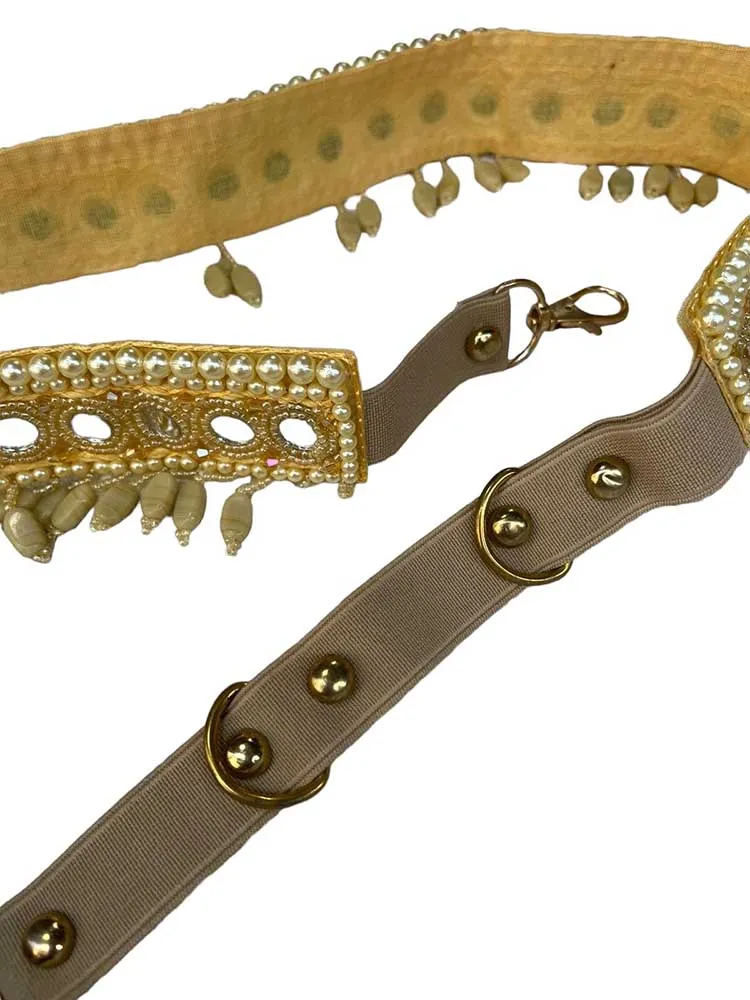 Golden Belt: Fashion-Forward Accessory for Secure Style