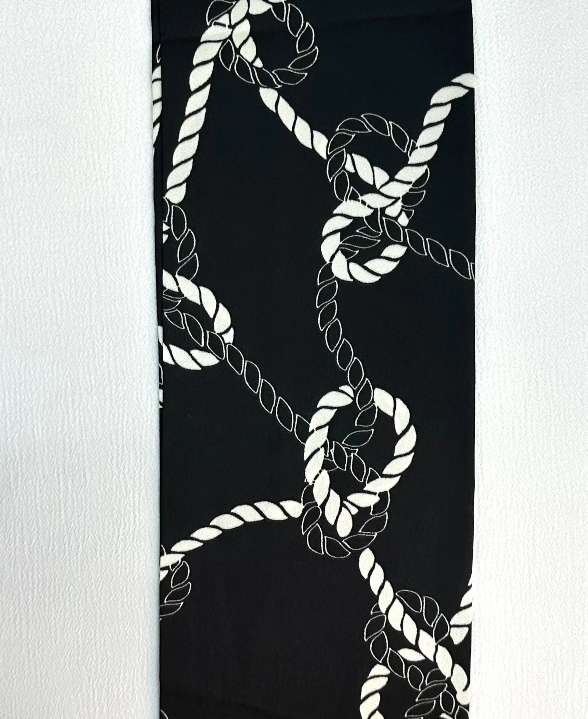 HAIR SCARF (BLACK PATTERN)