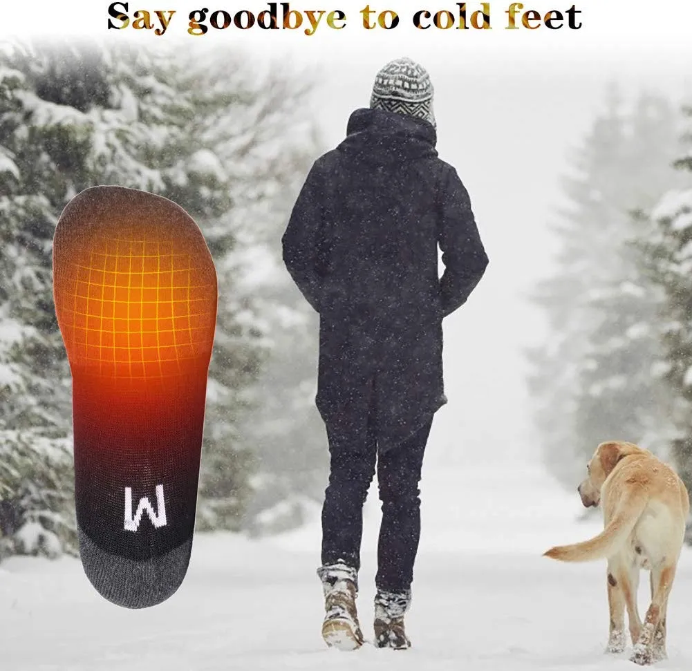 Heated Socks - Breathable and Windproof for Ultimate Warmth