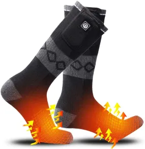 Heated Socks - Breathable and Windproof for Ultimate Warmth