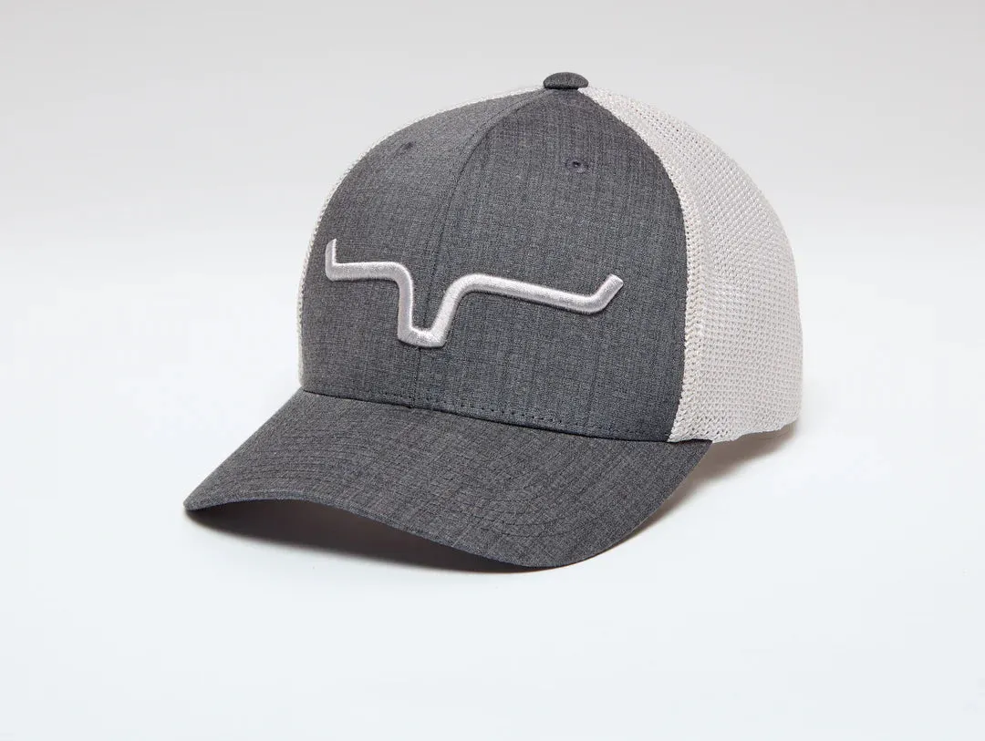 Kimes Ranch Upgrade Weekly 110 Trucker Hat - Charcoal