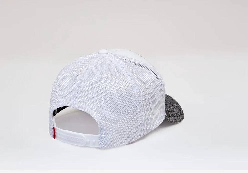 Kimes Ranch White Reformer 110 Trucker Snap Back Ball Cap