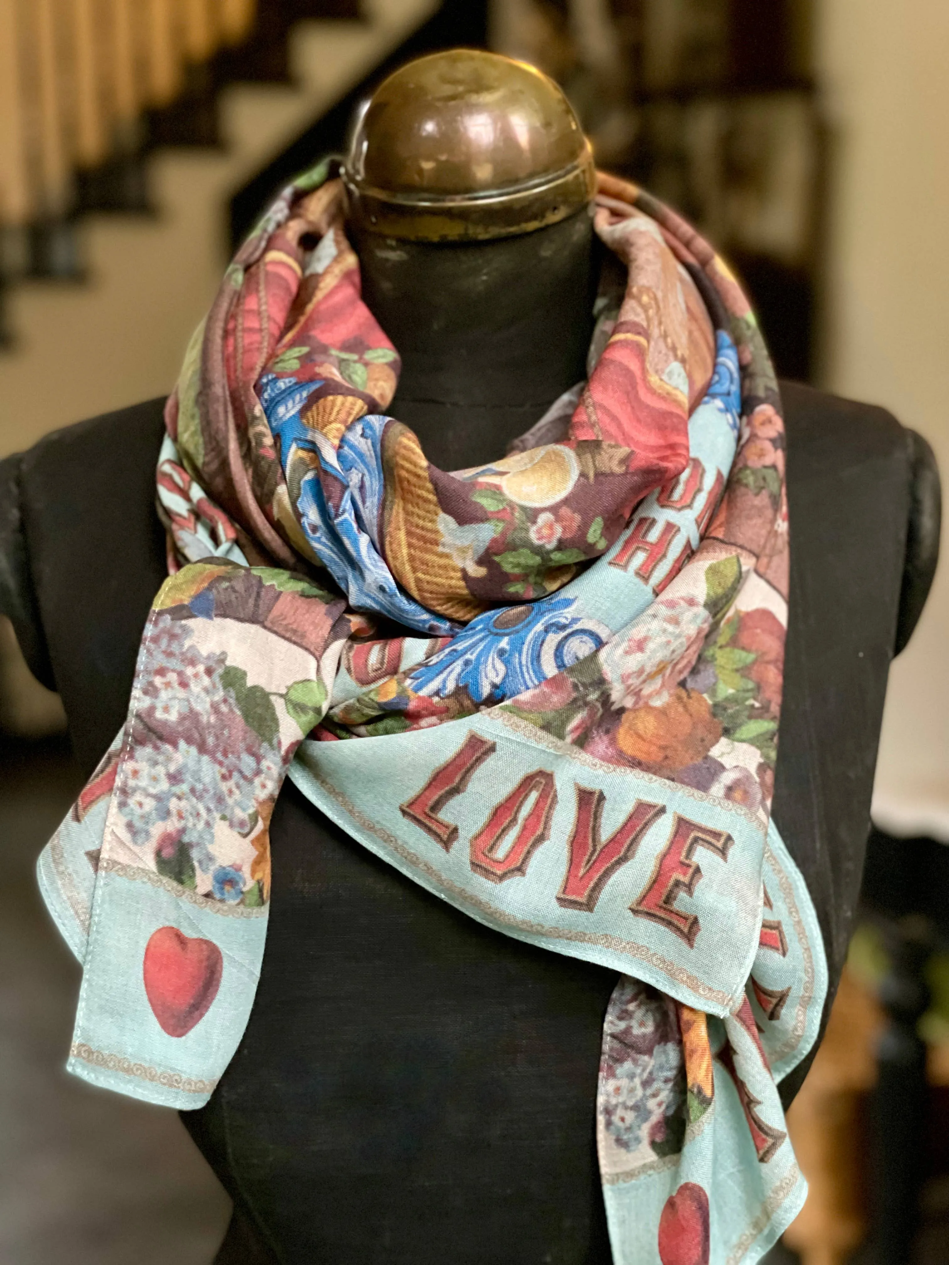 Love Language Bohemian Scarf