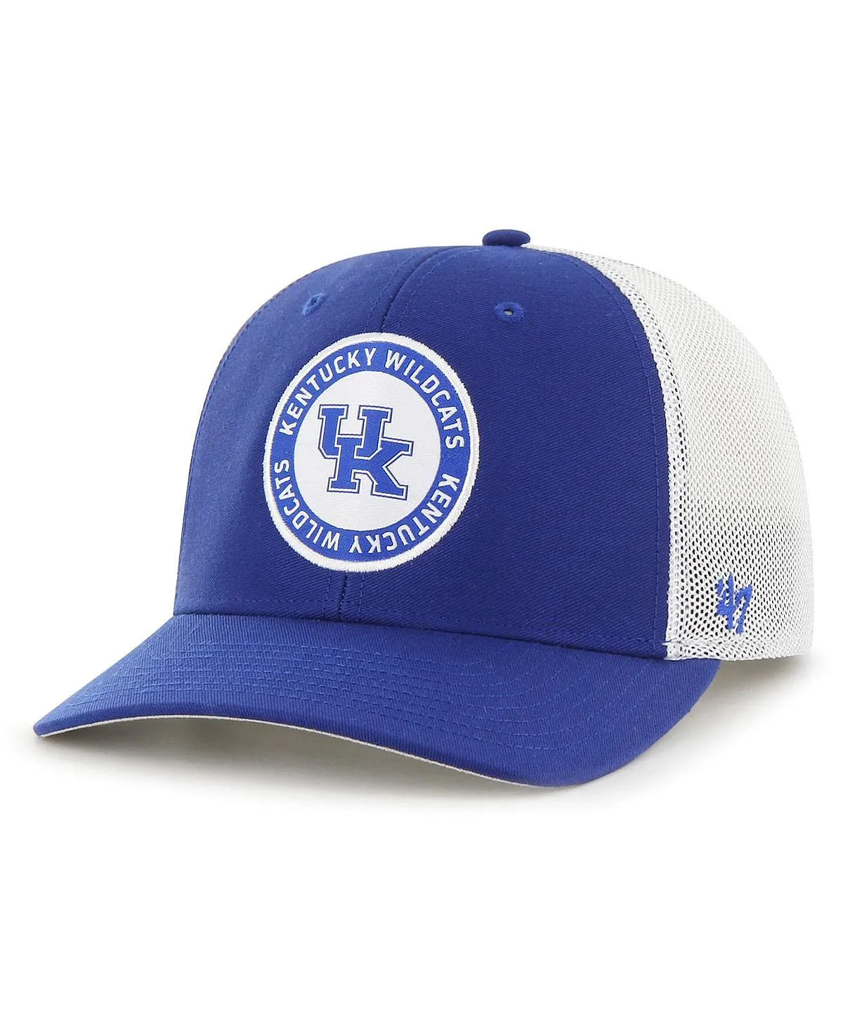 Men's Royal Kentucky Wildcats Cap Introduces Trophy '47 Brand Flexible Cap