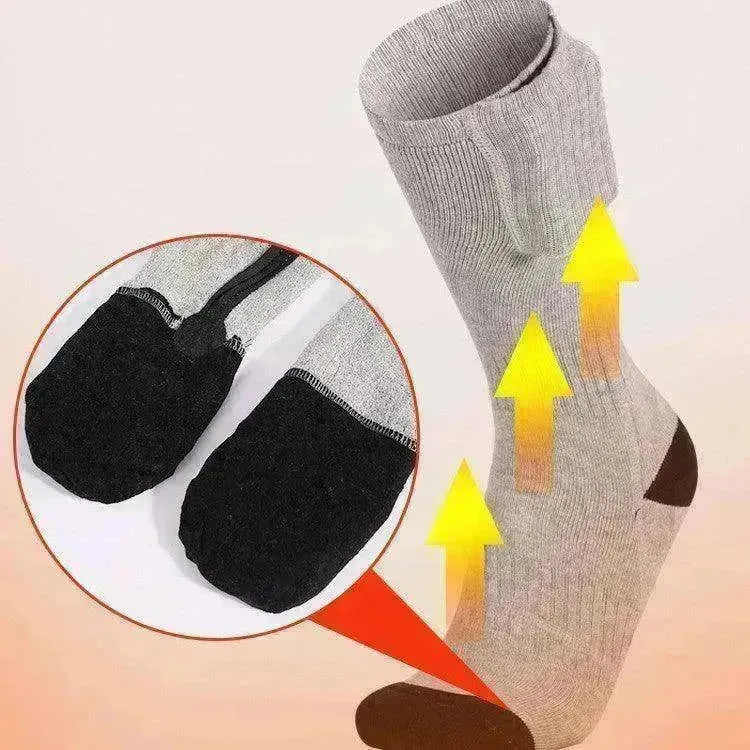 Mobile APP Smart Temperature Control Heating Socks