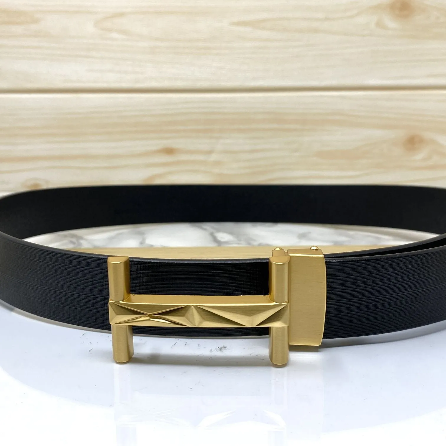 New Arrival H- Pattern Formal and Casual Leather Strap Belt-JonasParamount