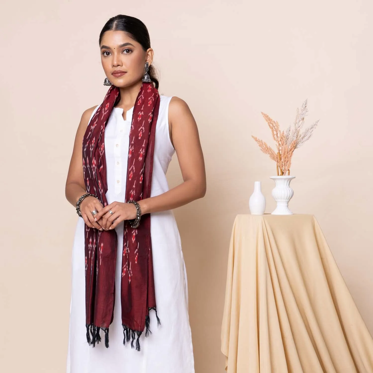 Pataudi Ikat scarves