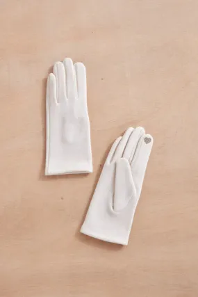 Paula Gloves in Ivory