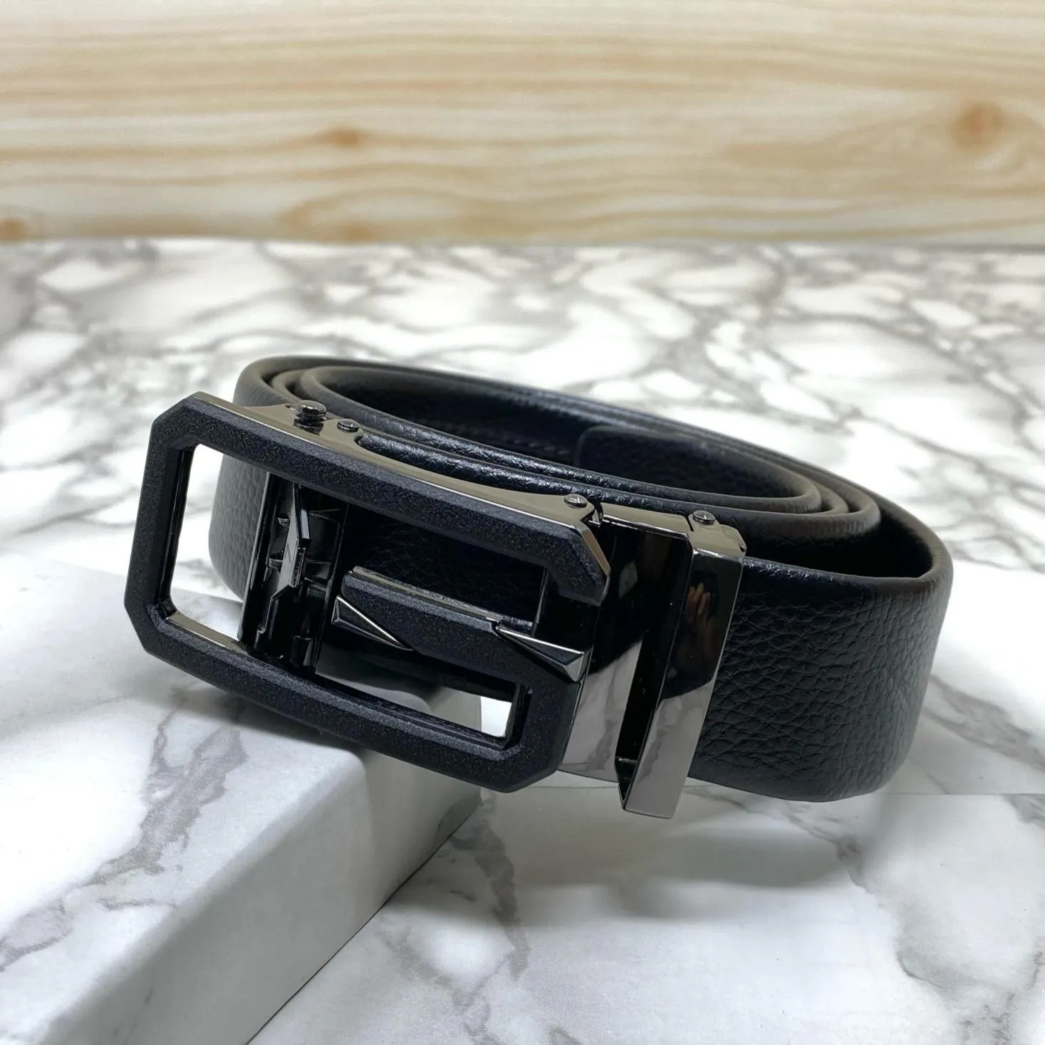 Single G Shape Fashionable Formal Belt For Men-JonasParamount