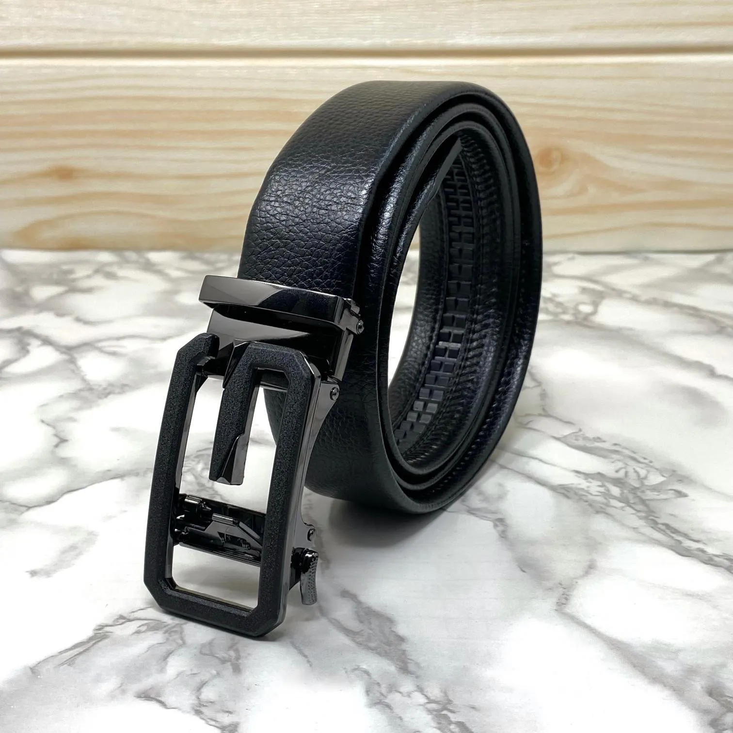 Single G Shape Fashionable Formal Belt For Men-JonasParamount