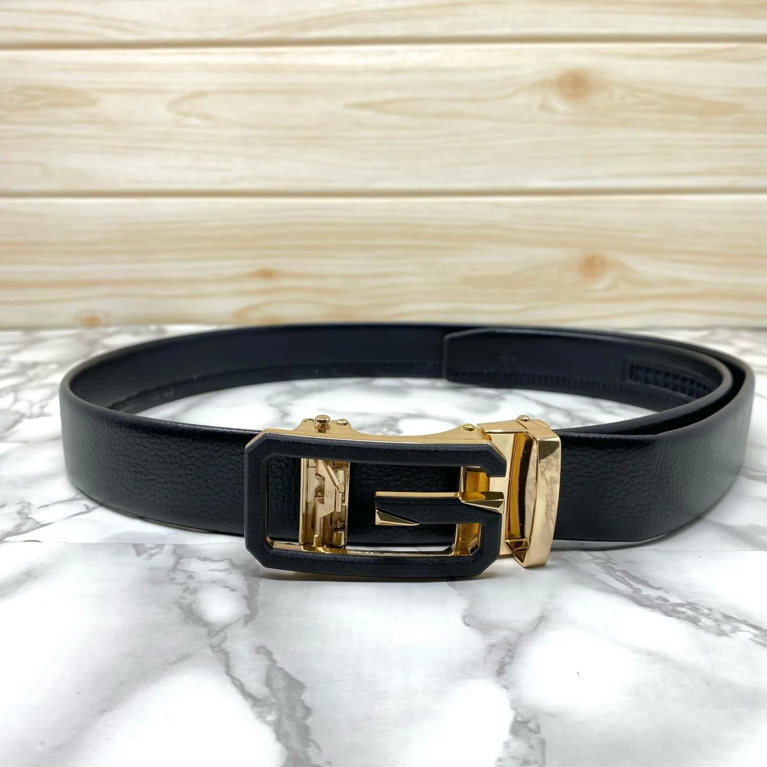 Single G Shape Fashionable Formal Belt For Men-JonasParamount