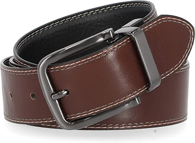 Skechers Men's Reversible Leather Belt