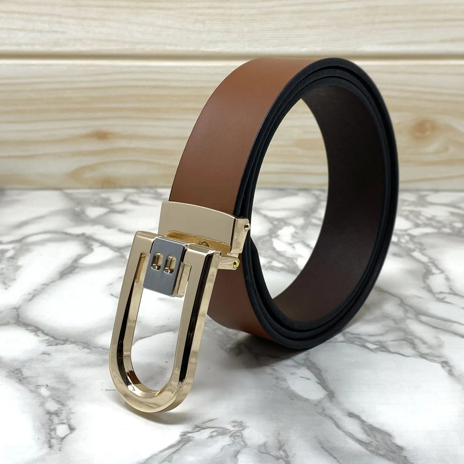 Stylish Design Men Formal Genuine Leather Belt-JonasParamount