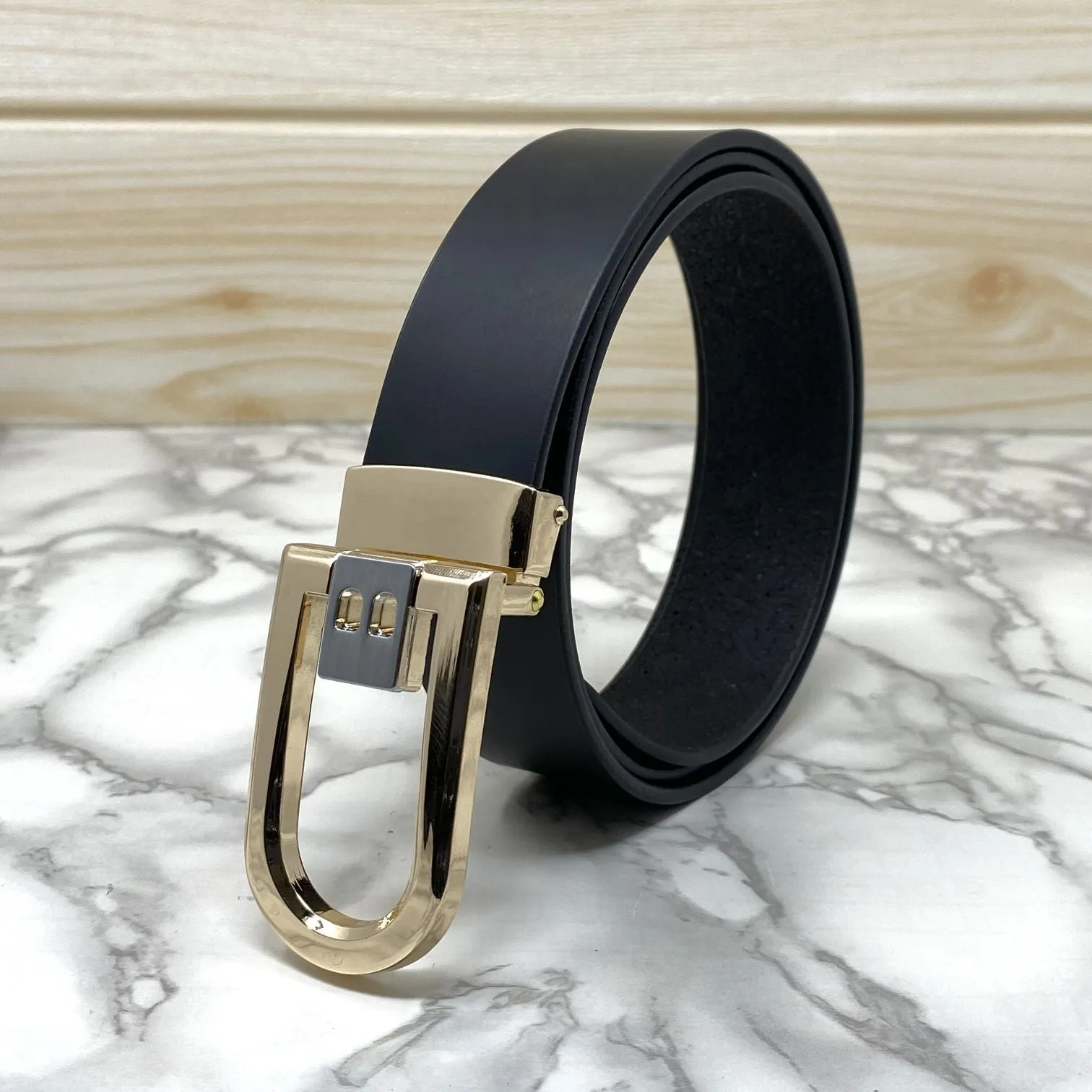 Stylish Design Men Formal Genuine Leather Belt-JonasParamount