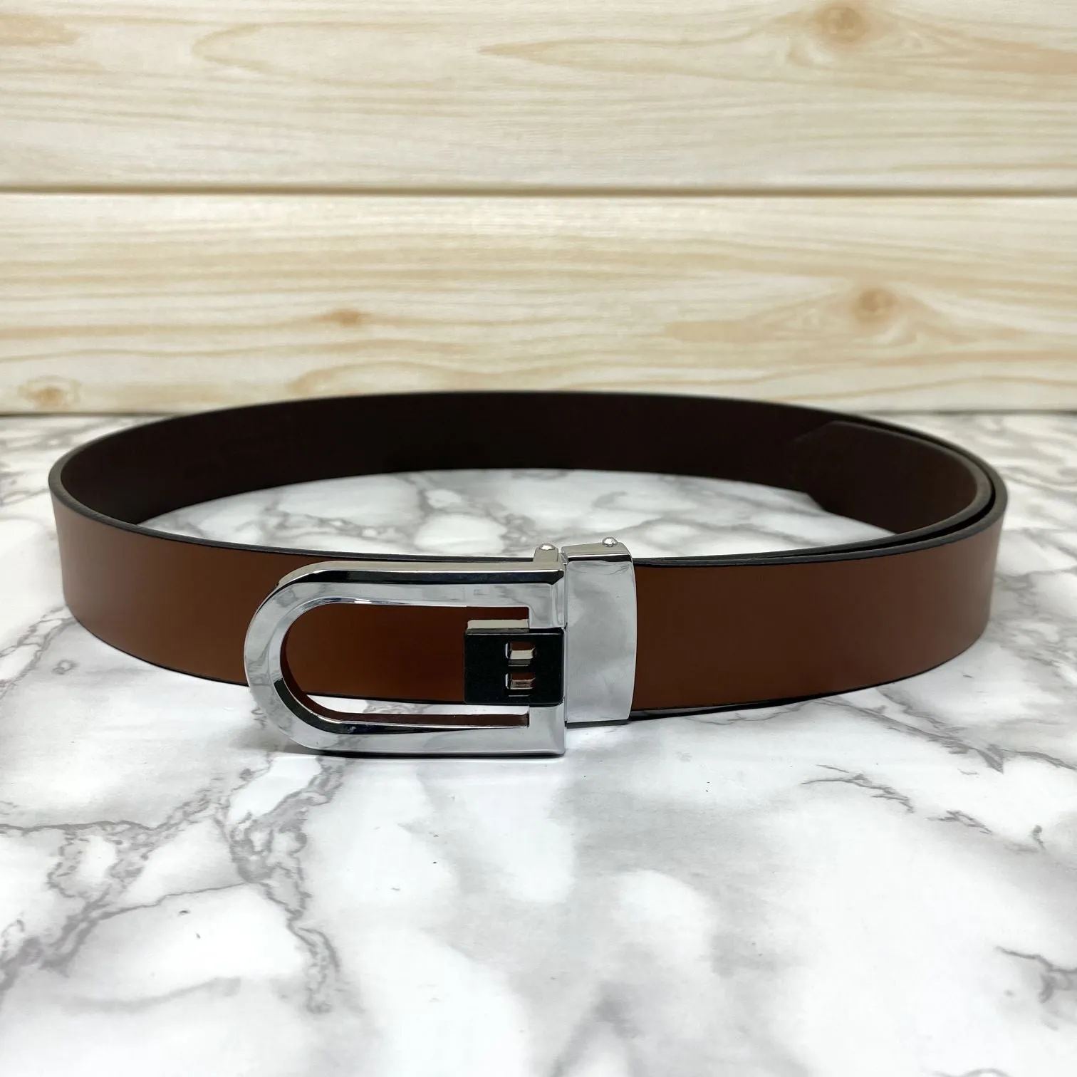 Stylish Design Men Formal Genuine Leather Belt-JonasParamount