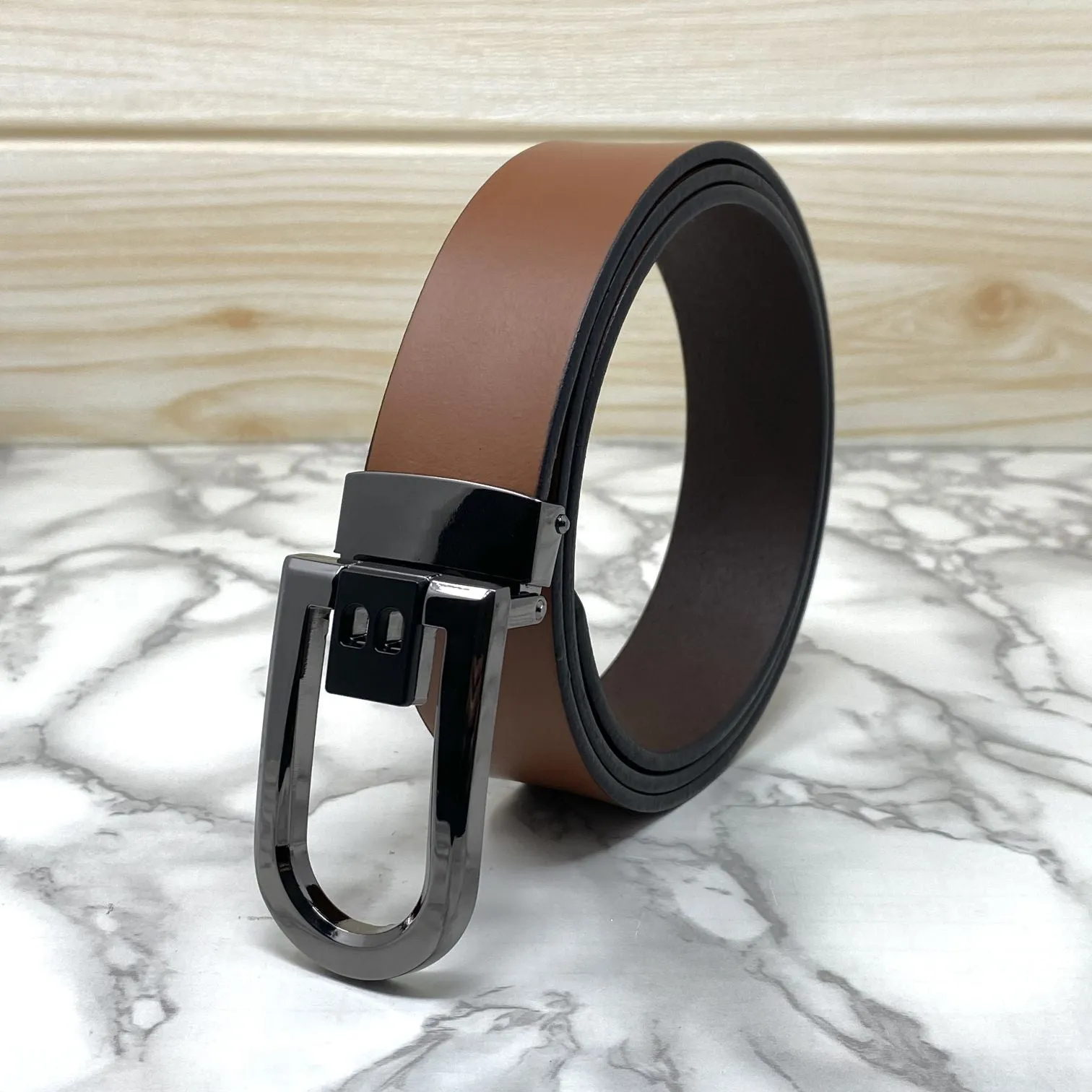 Stylish Design Men Formal Genuine Leather Belt-JonasParamount