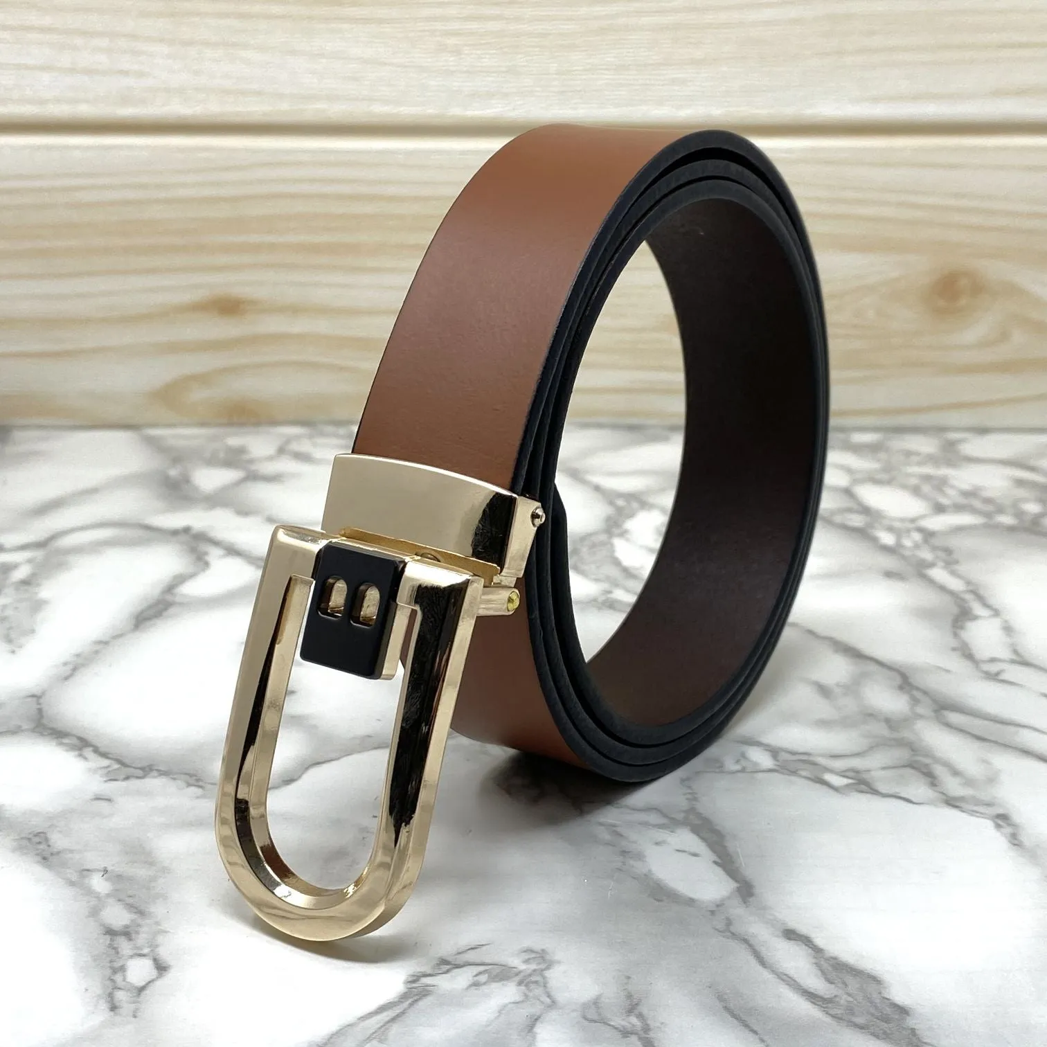 Stylish Design Men Formal Genuine Leather Belt-JonasParamount