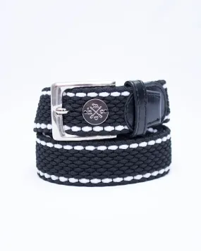 The Derby Belt - Black Leather Formal Attire