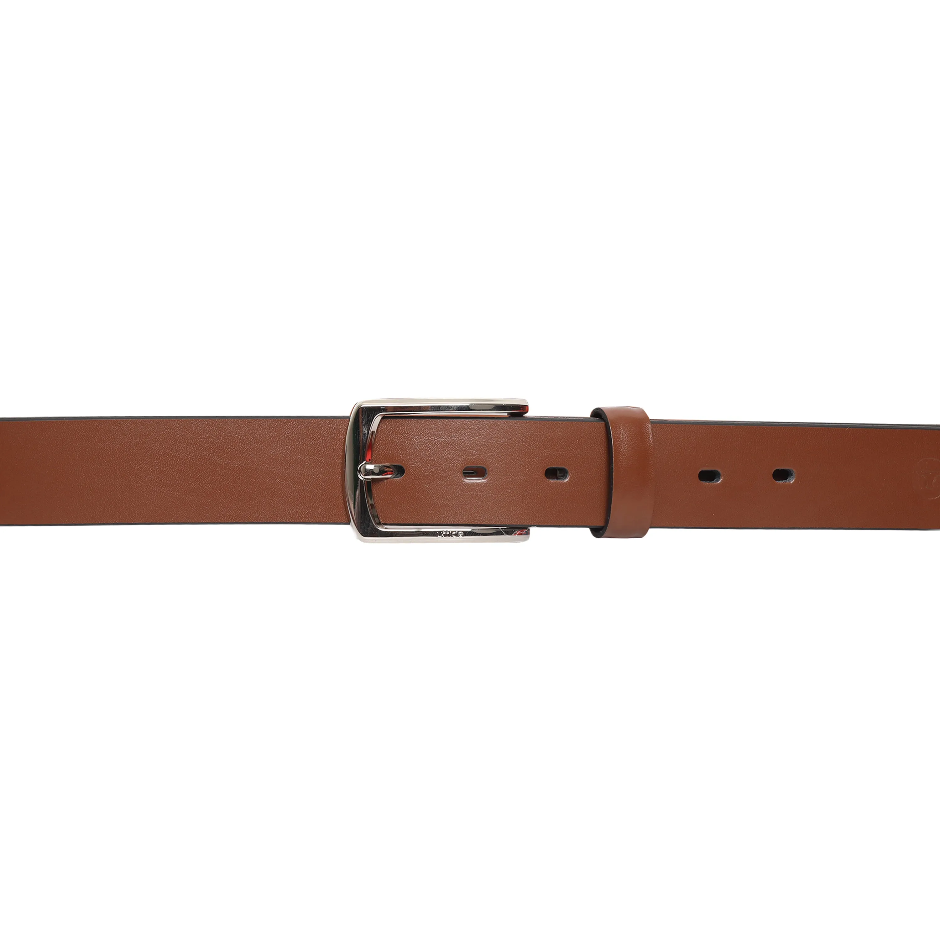 Ufficio Men's Genuine Leather Jeans Belt (Casual, Tan)