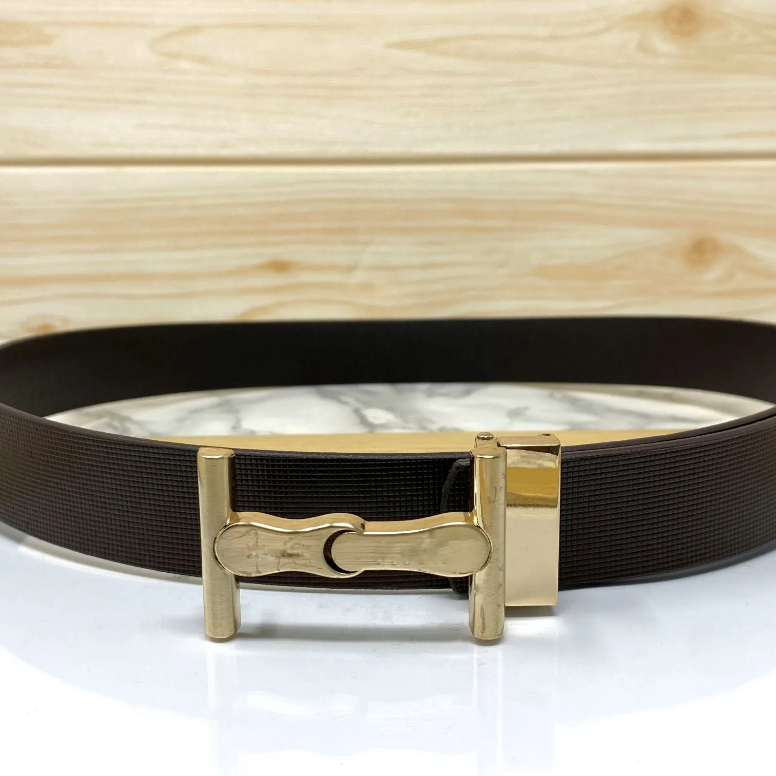 Vintage Design Leather Strap Belt-JonasParamount