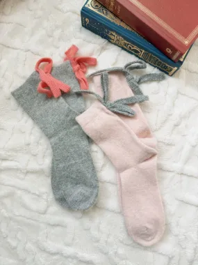 Warm & Whimsy Bow Socks