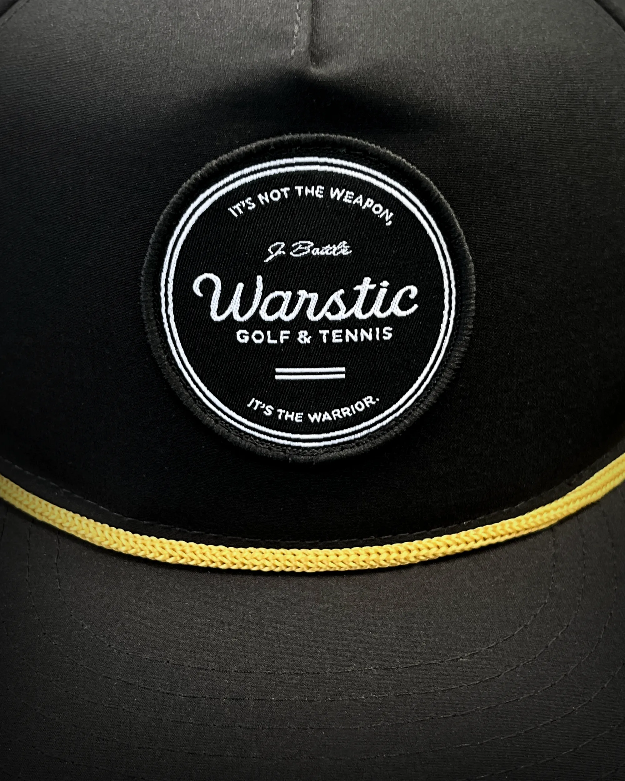 WARSTIC GOLF & TENNIS LIGHTWEIGHT ROPE SNAPBACK