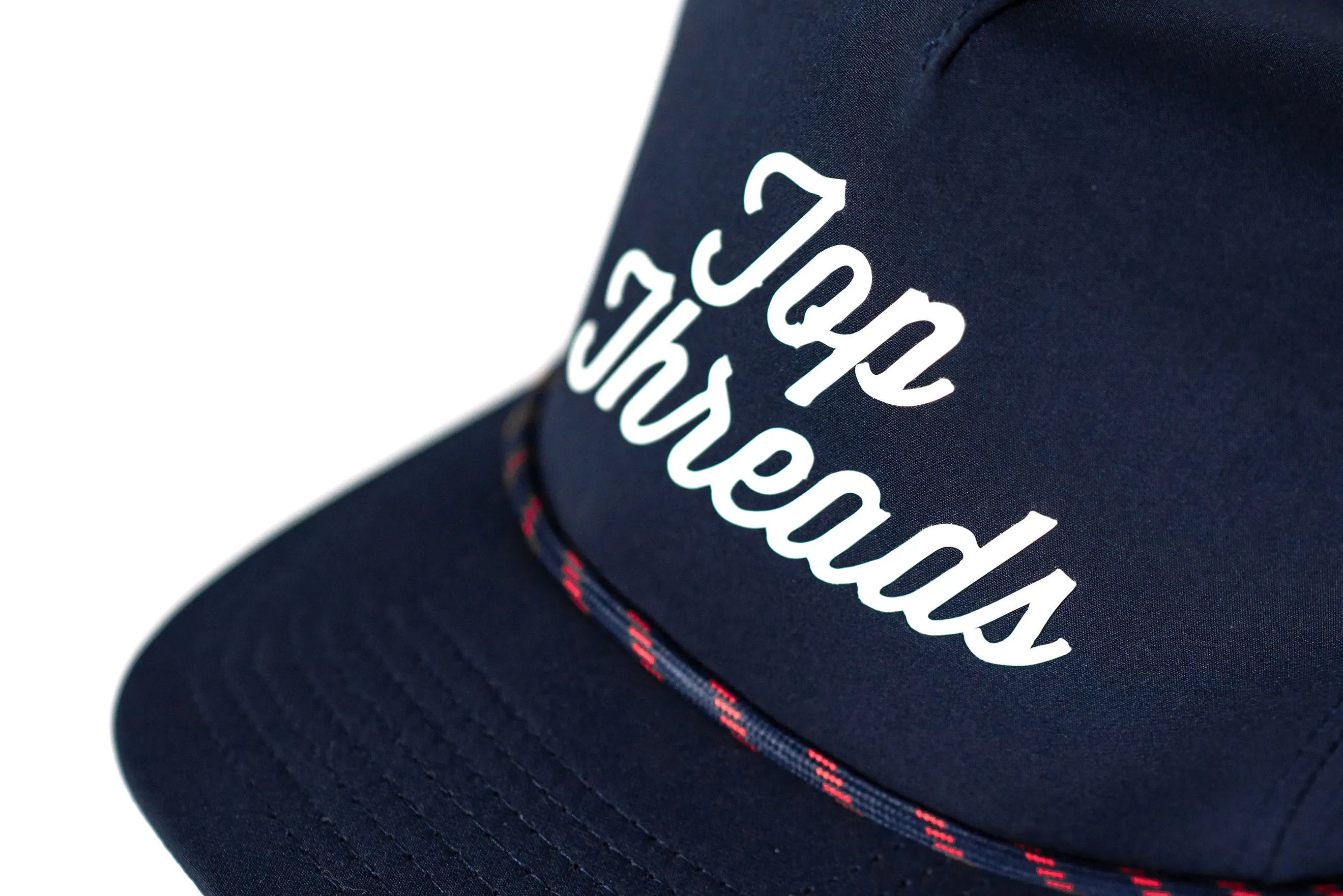 Wedge 5 Panel Cap - Navy