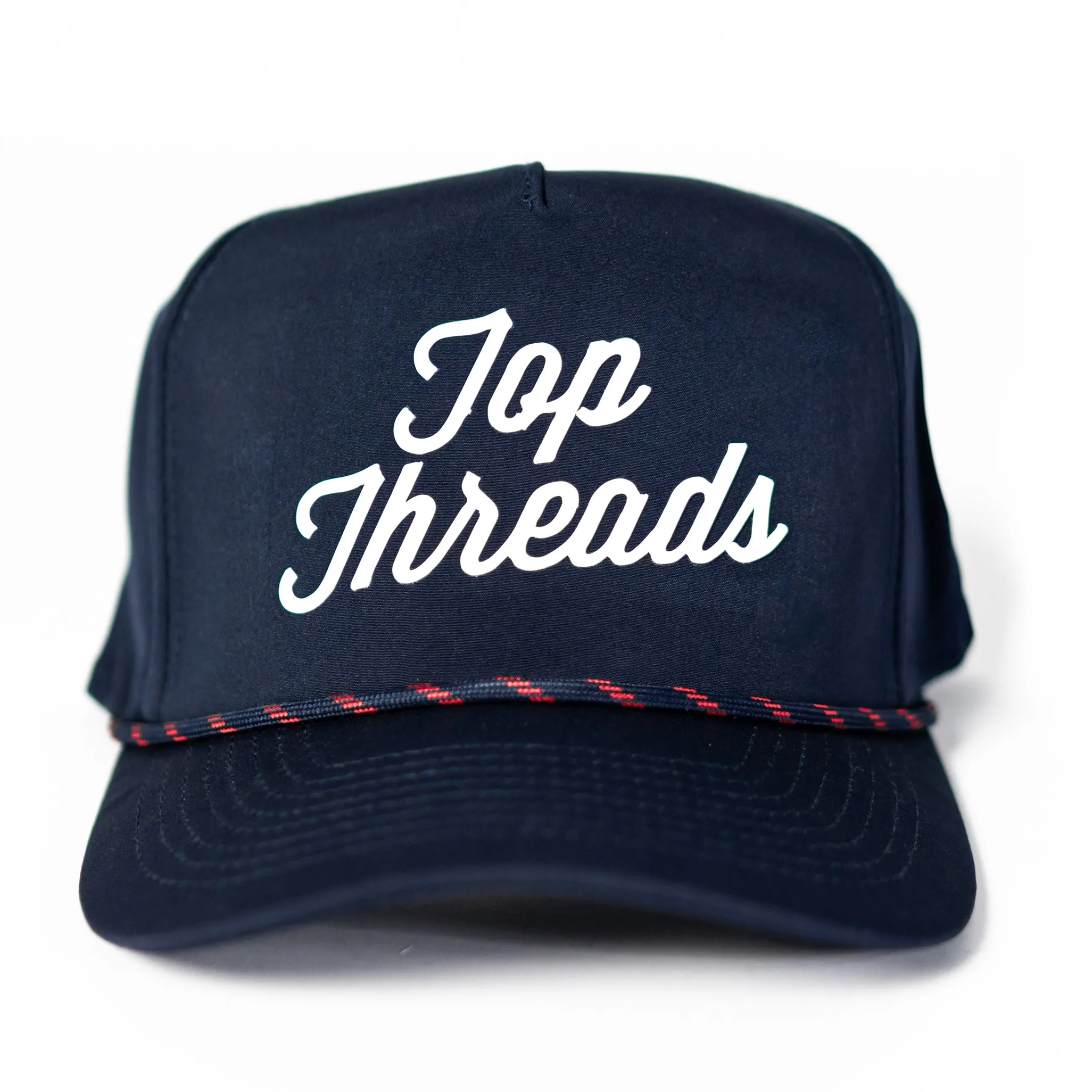 Wedge 5 Panel Cap - Navy